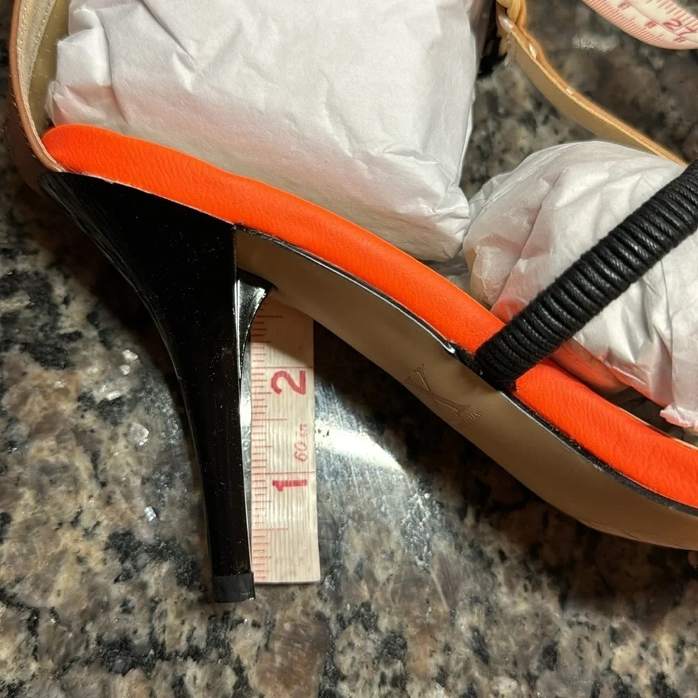 GX Gwen Stefani heeled boho inspired sandal NIB 7.5